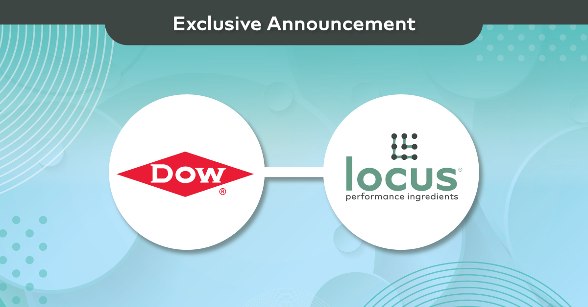 Locus PI and Dow enter exclusive agreement